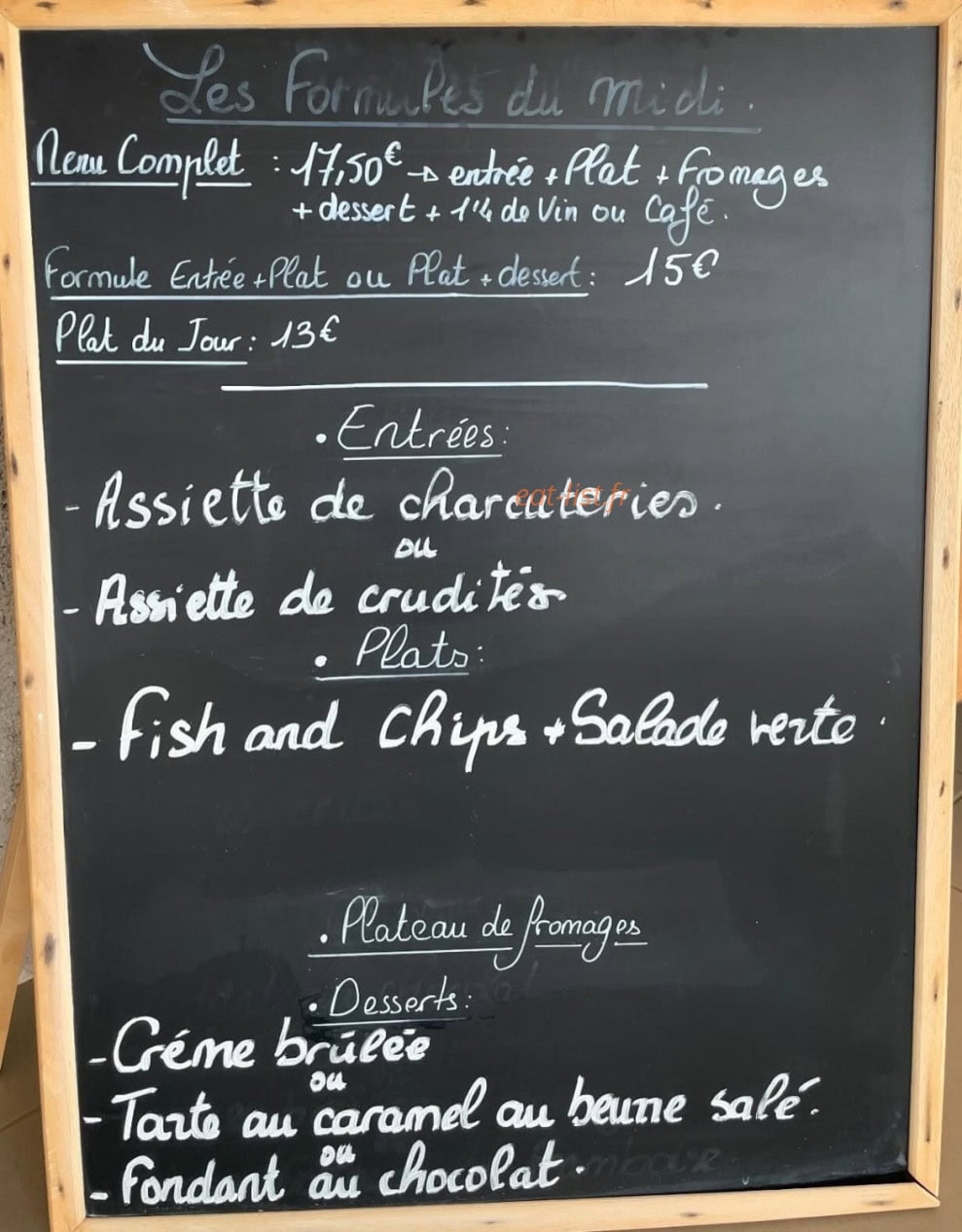 La Bascule — carte page 1