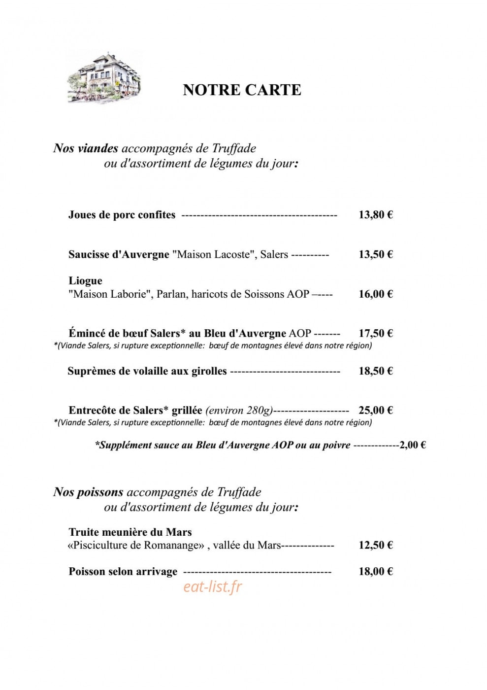 Hôtel Des Remparts — carte page 4