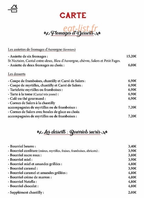 La Diligence — carte page 8
