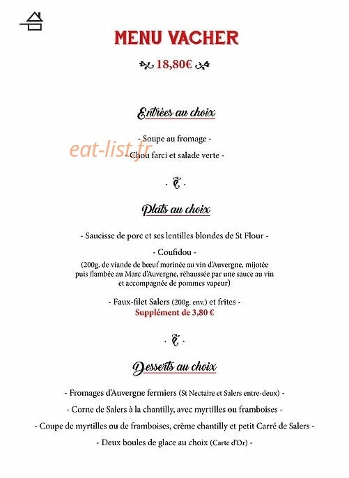 La Diligence — carte page 1