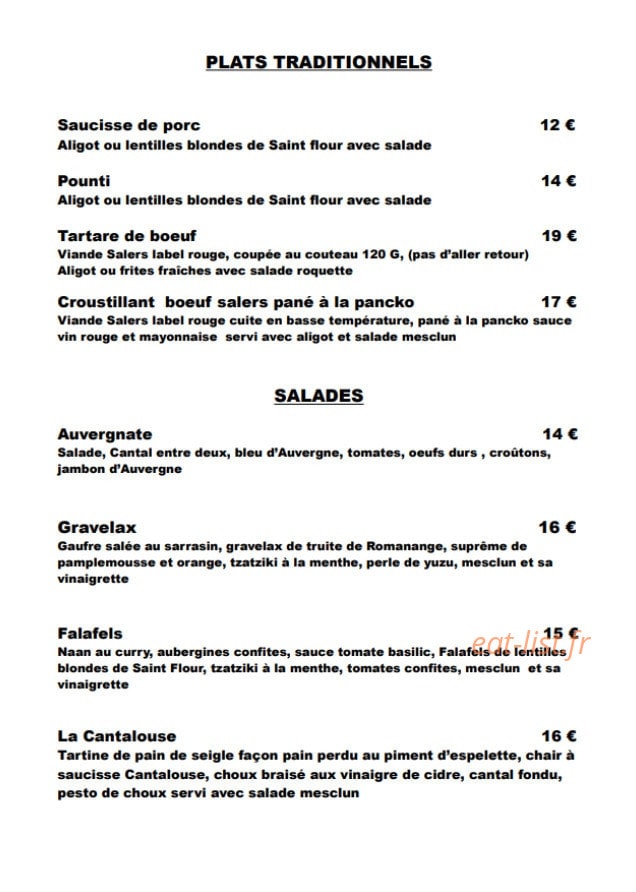 La Poterne — carte page 1