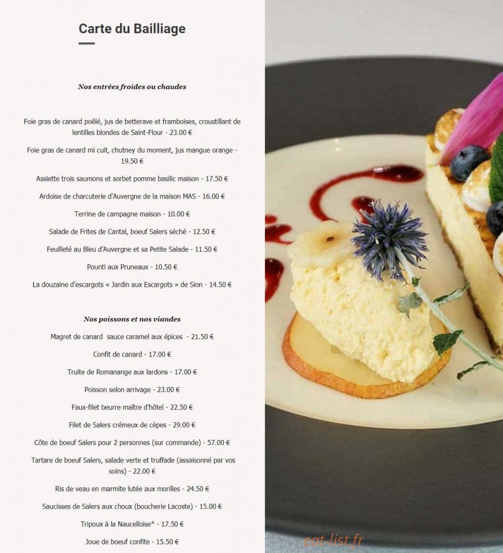 Le Bailliage — carte page 4