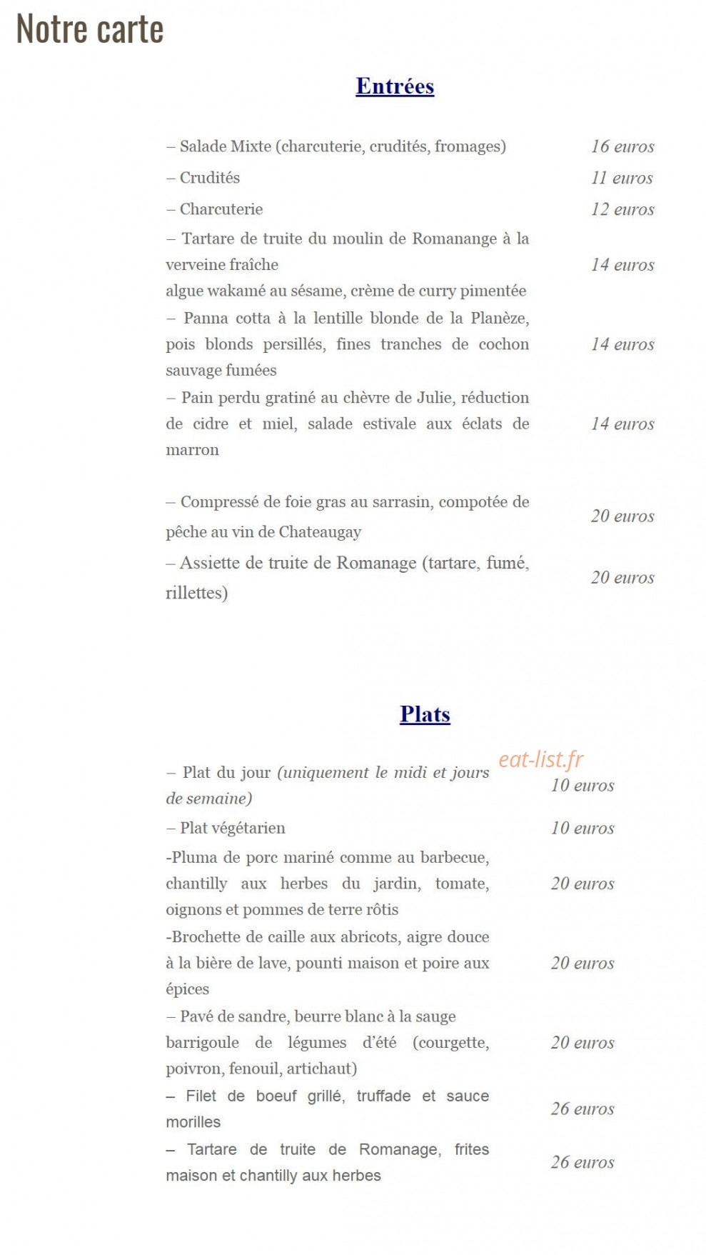 Le Lac des Moines — carte page 7