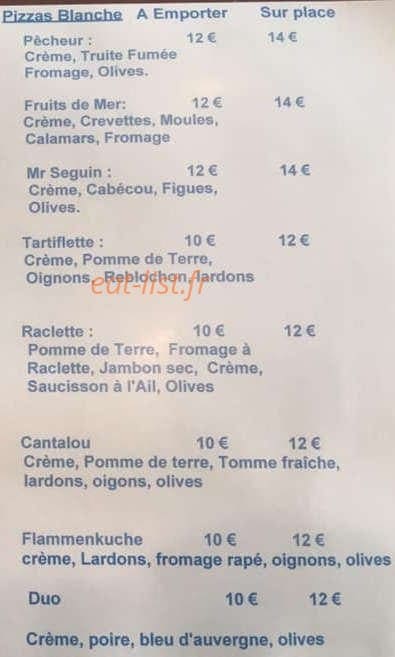 Le Relais de L'Epie — carte page 2