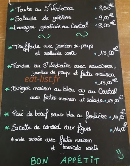 Au Coeur des Lacs — carte page 1