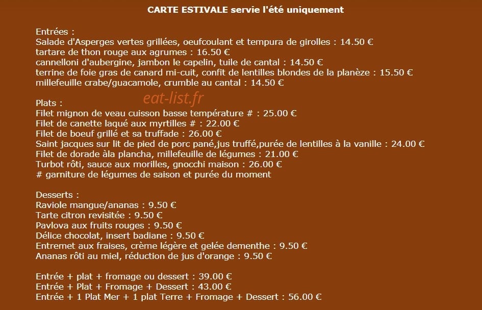 La chazotte — carte page 1