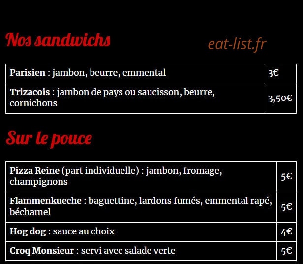 Le XV 400 — carte page 4