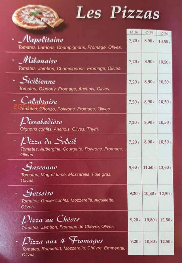 Chez Christian — carte page 2