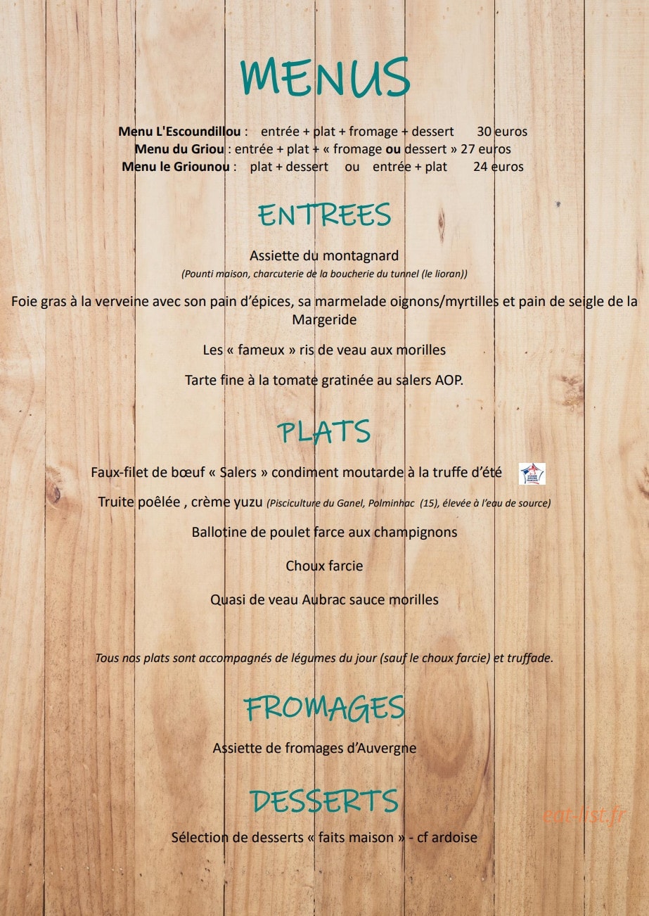 L'Escoundillou — carte page 2