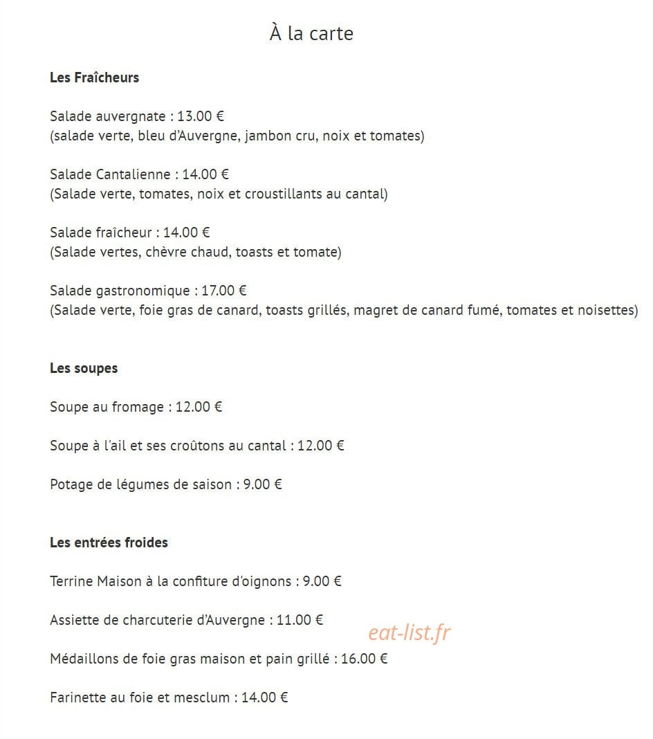 Bel horizon — carte page 6