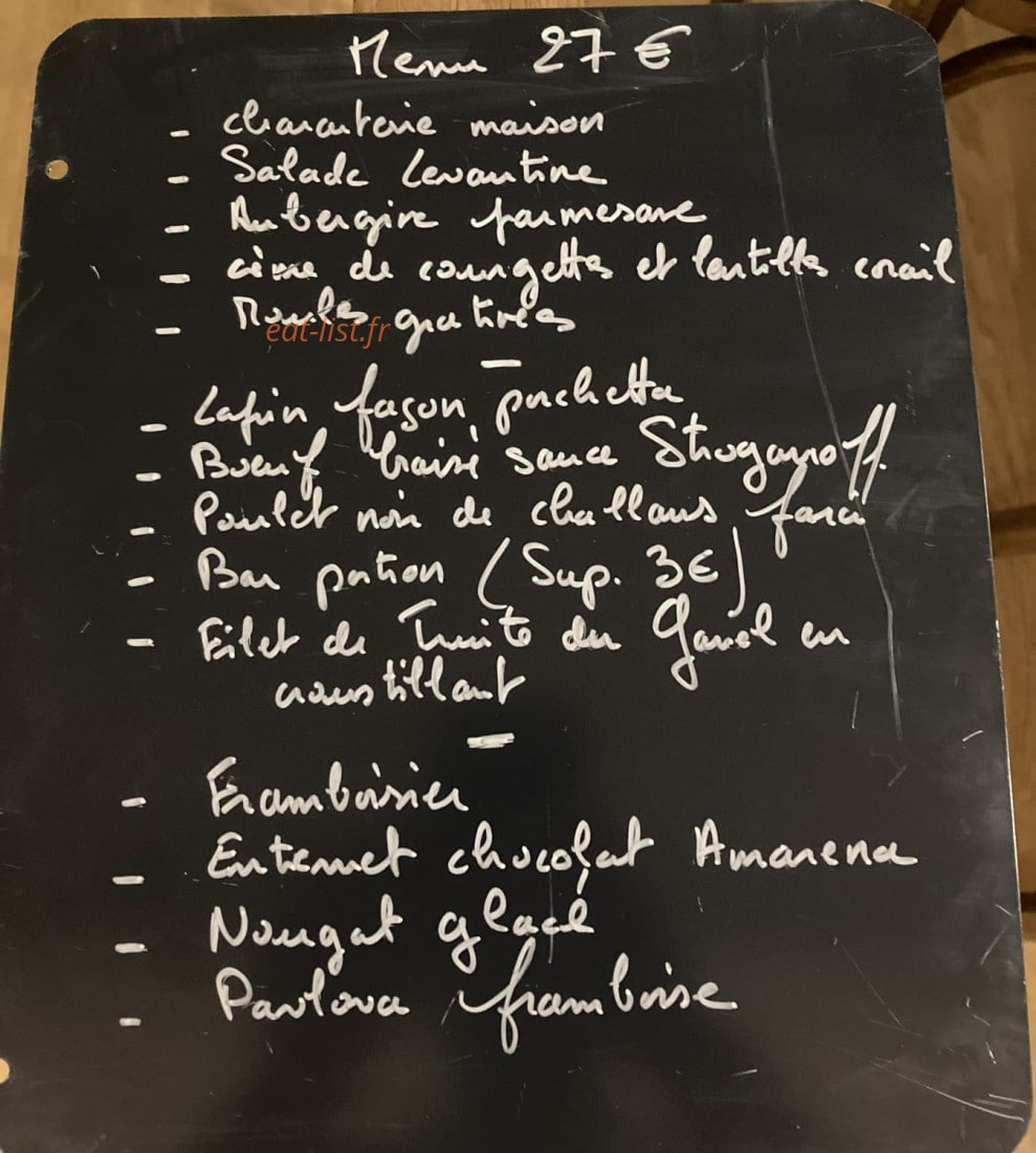 La Grange — carte page 1