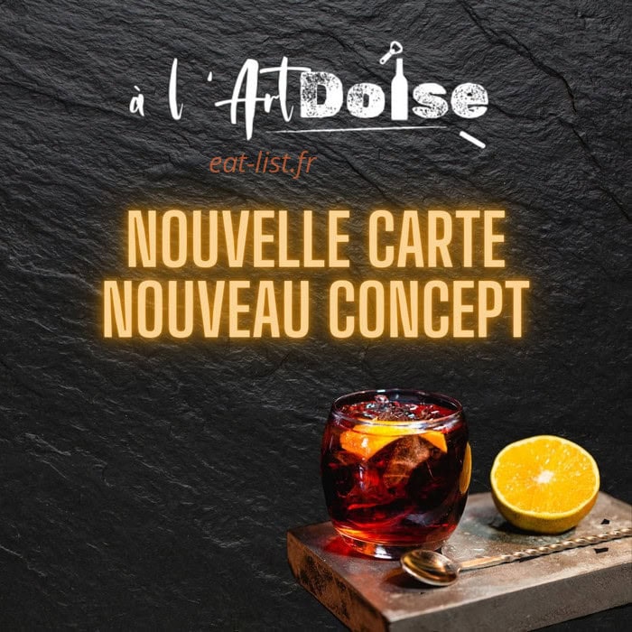 À L'Artdoise — carte page 1