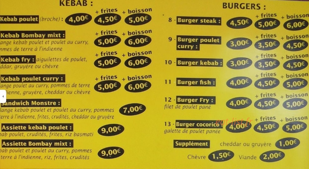 Ali Baba — carte page 2