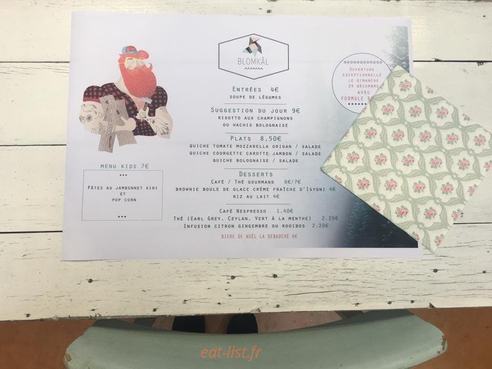 Blomkal — carte page 2