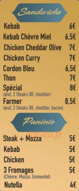 Chez carthage — carte page 2