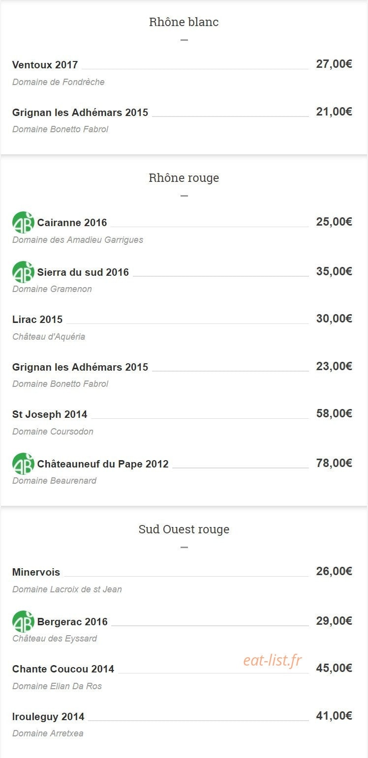 Cokotte — carte page 5