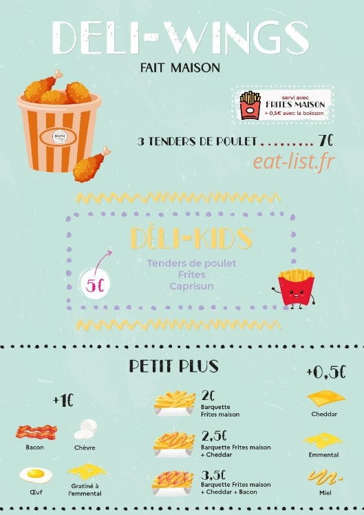 Delifood 31 — carte page 3