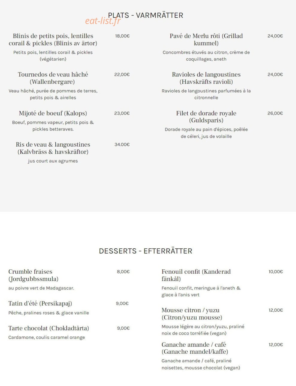 Hyggy — carte page 2