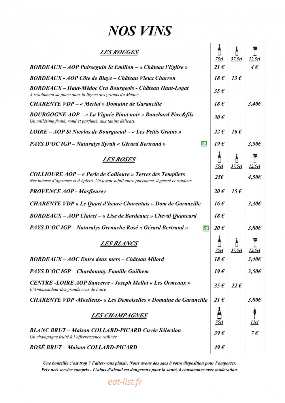 L'Adresse — carte page 3