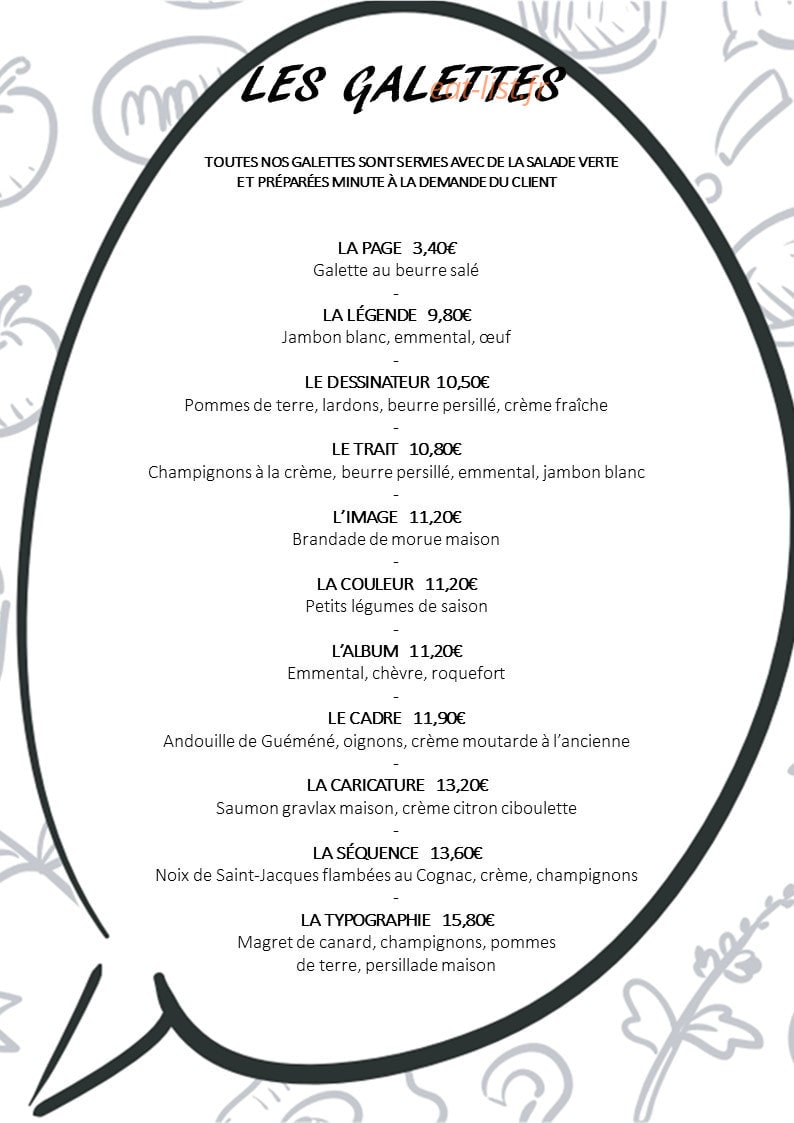 L'atelier du blé noir — carte page 1