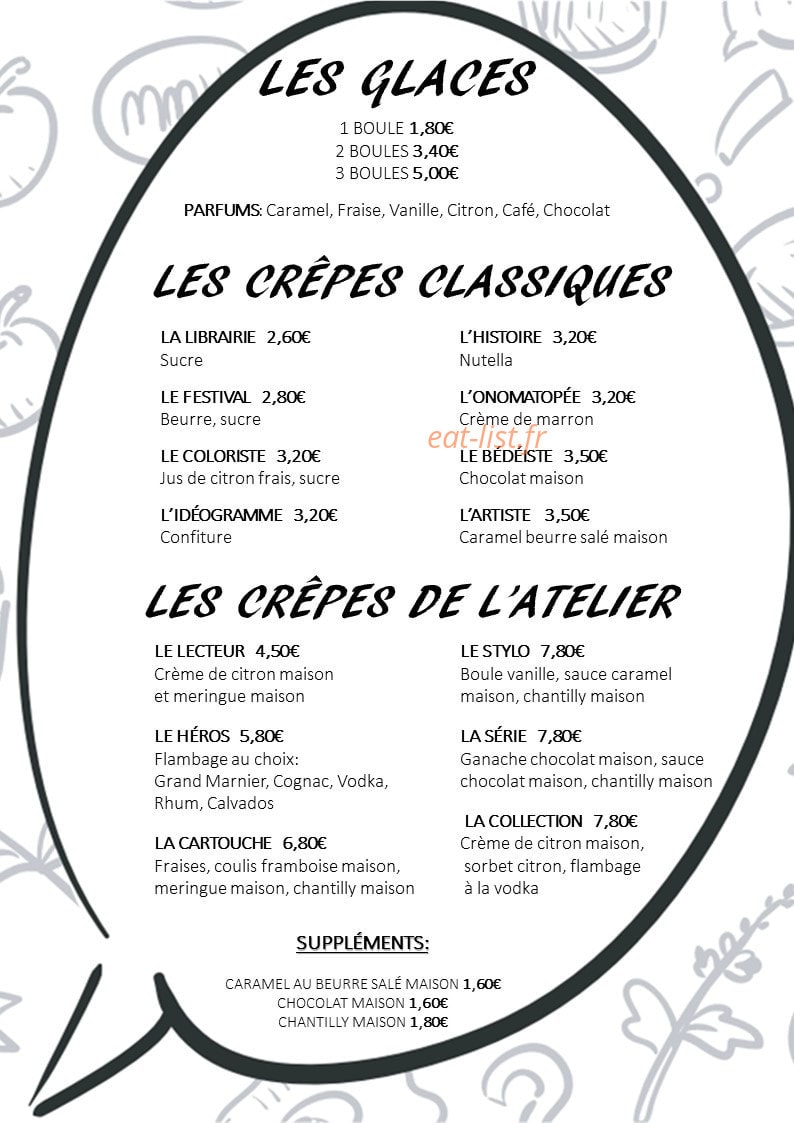 L'atelier du blé noir — carte page 5