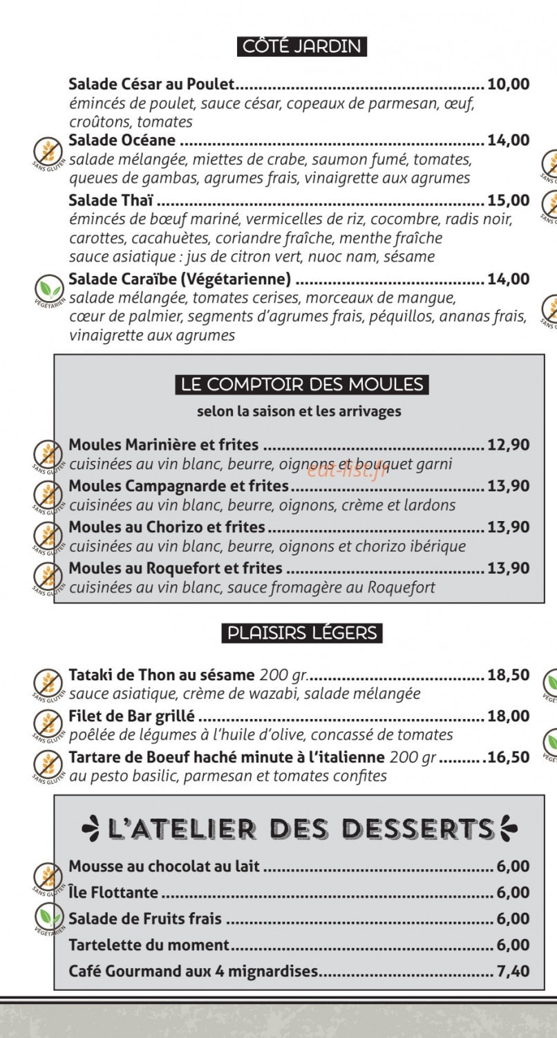 L'atelier — carte page 2