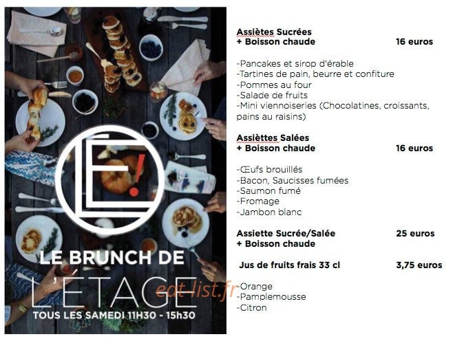 L'Étage — carte page 3