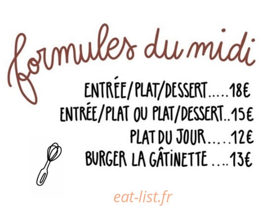 La Gâtinette — carte page 1