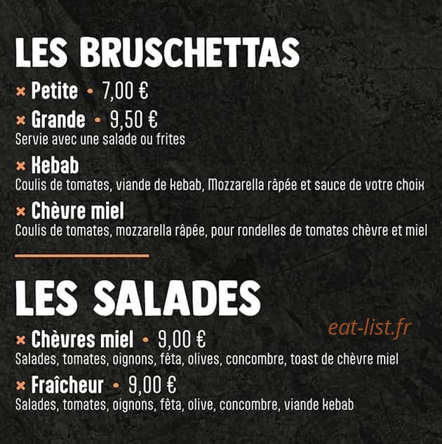 Le Keb’s — carte page 4