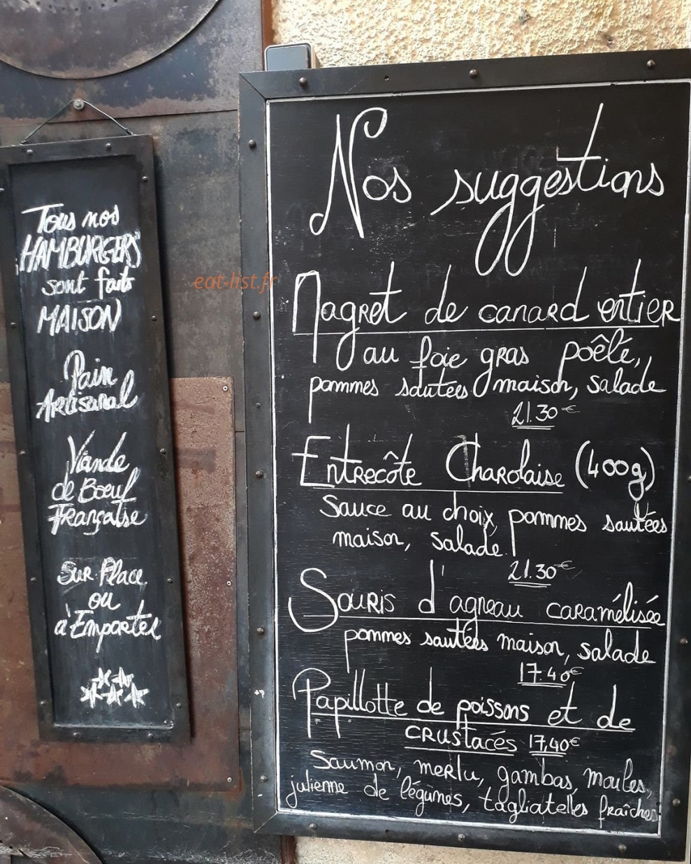 Le Lieu-Dit — carte page 1