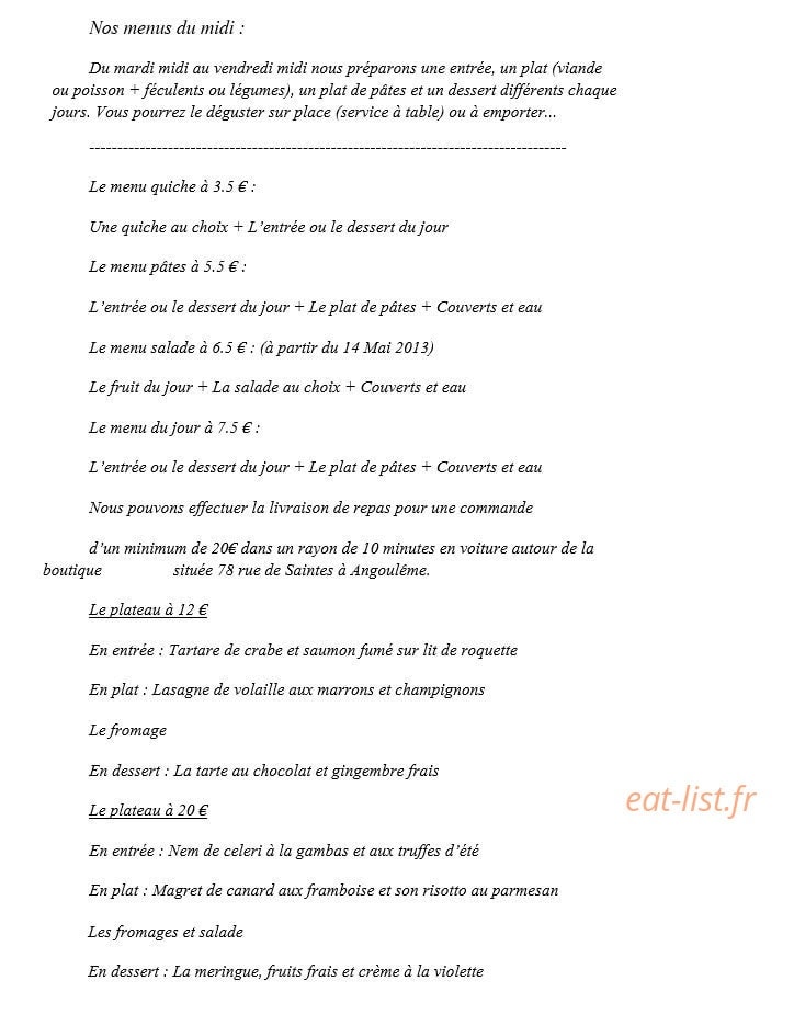 Le Mien — carte page 1
