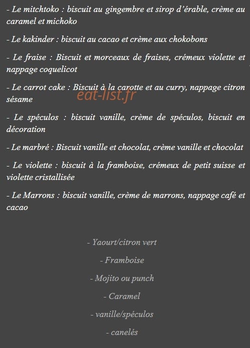 Le Mien — carte page 2