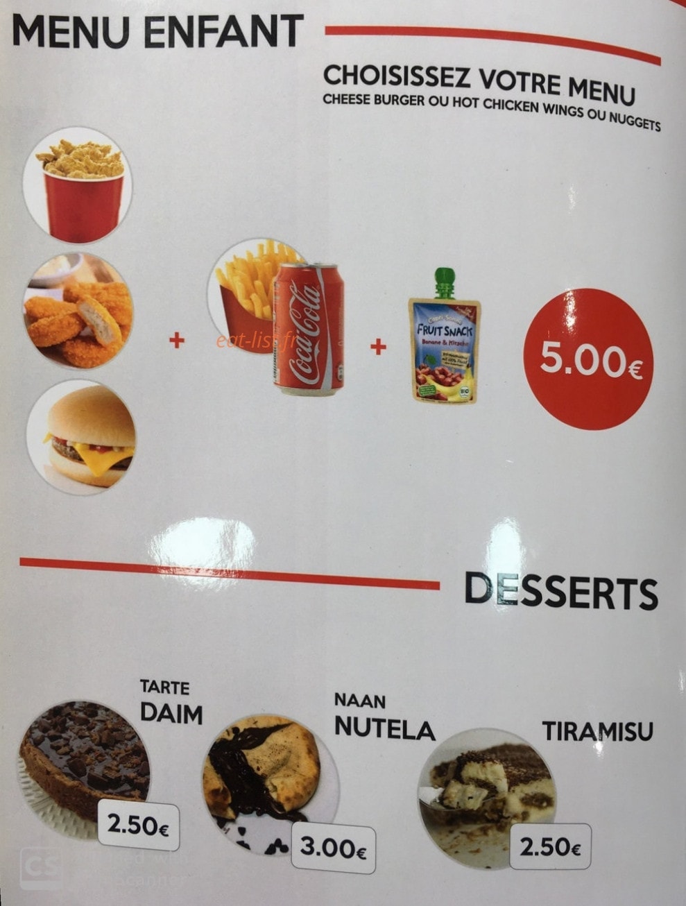 Maestro Cheese Naan — carte page 3