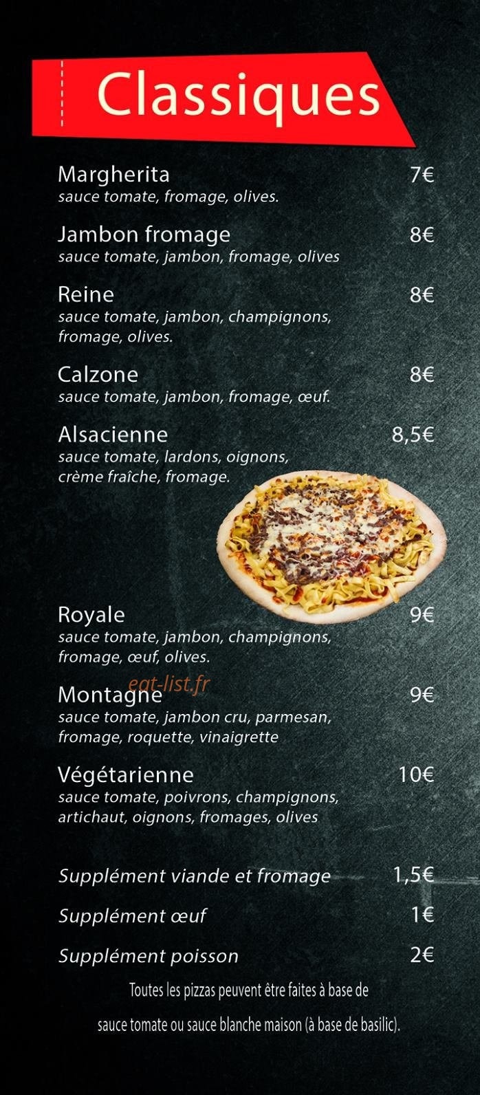 Pizz'Happy — carte page 3