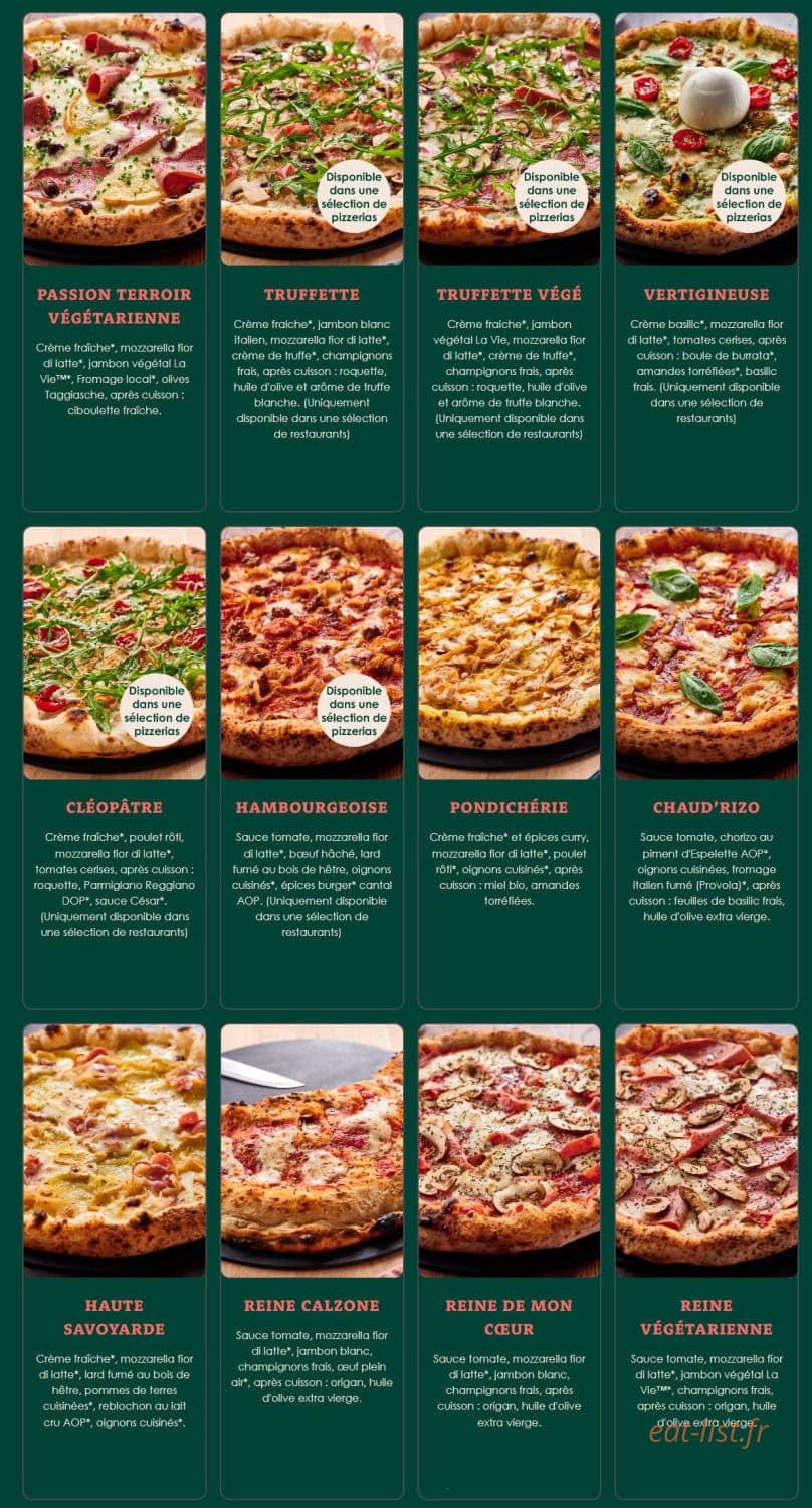 Pizza Cosy — carte page 2