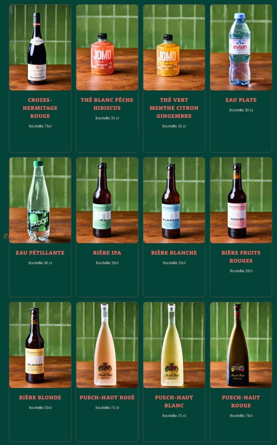 Pizza Cosy — carte page 9