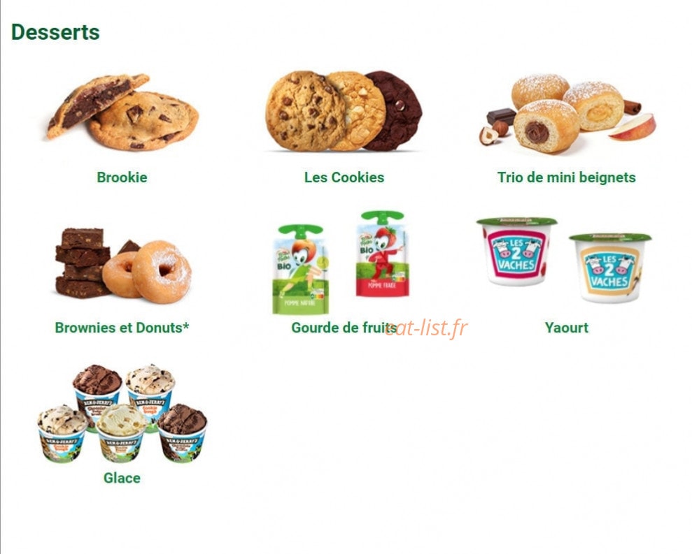 Subway — carte page 7
