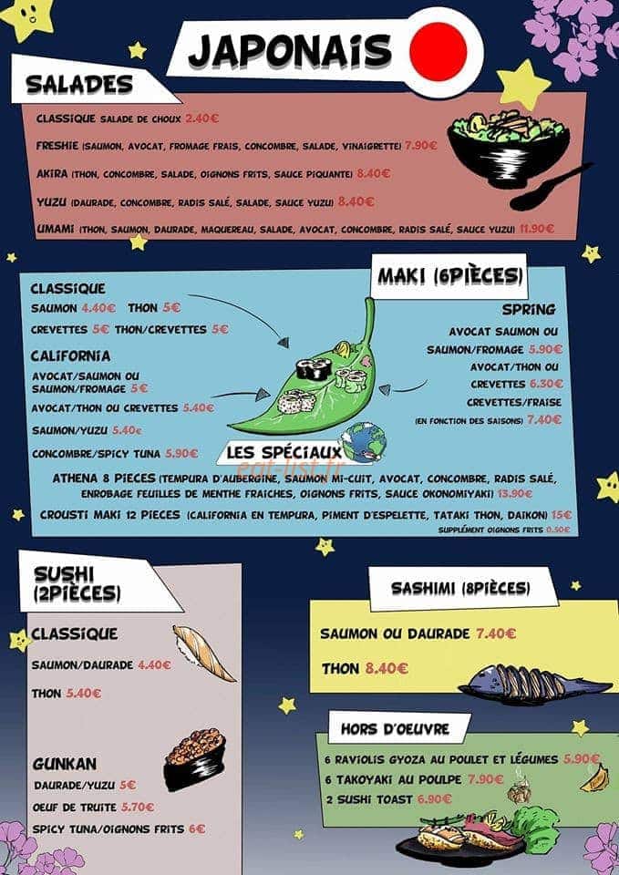 Sushi rush — carte page 5