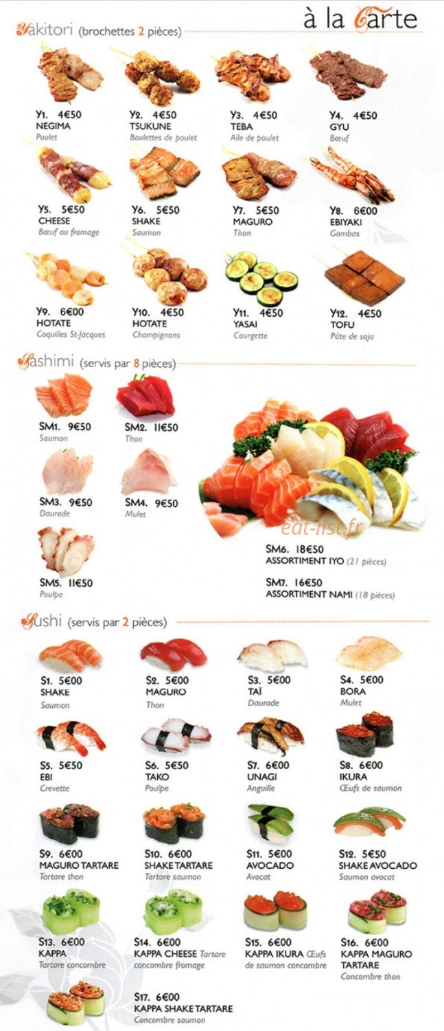 Yitoyo — carte page 2