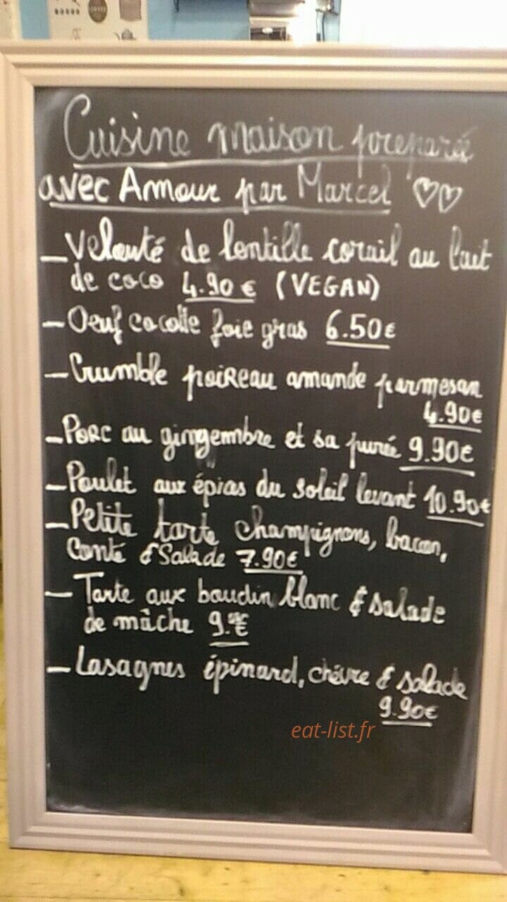 Zezette et Marcel — carte page 1