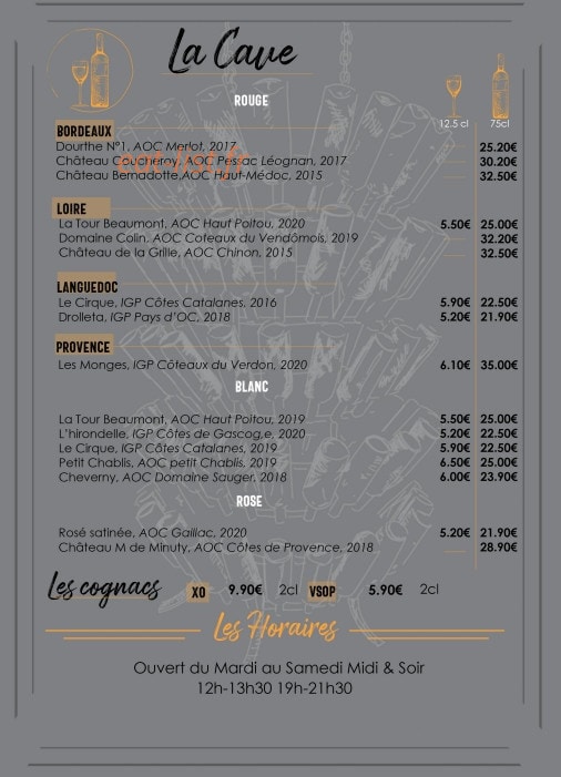 Comptoir 17 — carte page 4