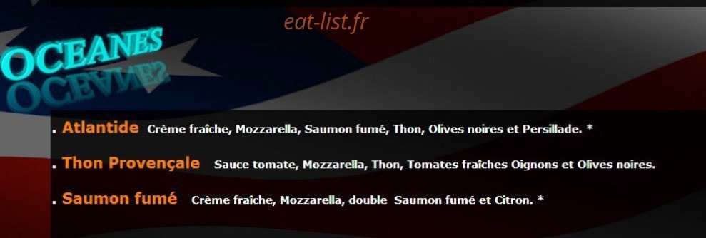 Délice pizza — carte page 5