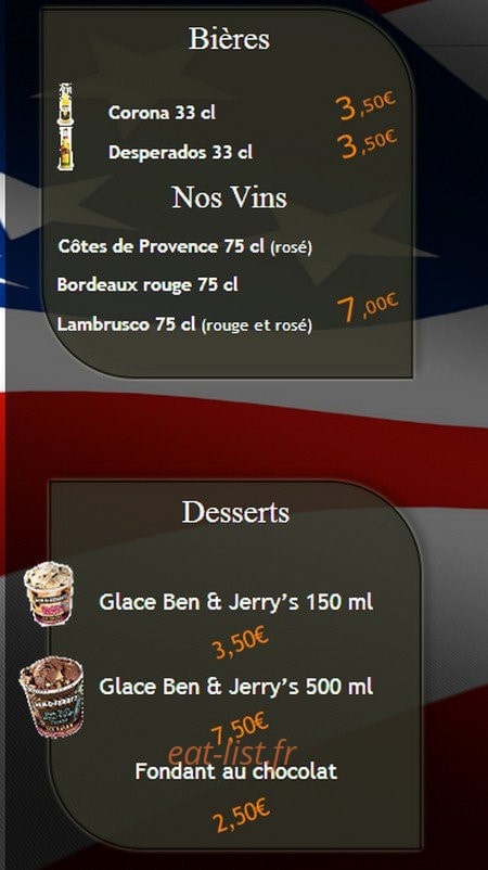 Délice pizza — carte page 8