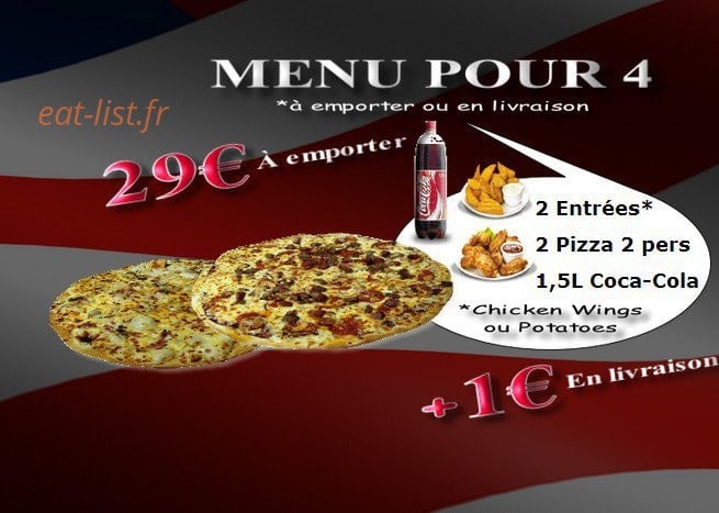 Délice pizza — carte page 11