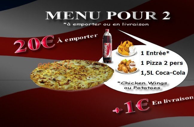 Délice pizza — carte page 10