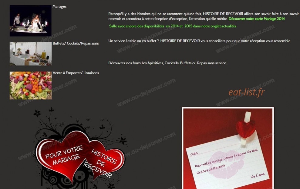 Histoire De Recevoir — carte page 3