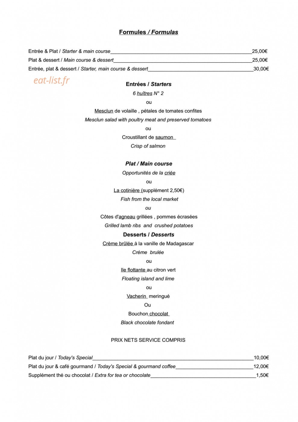 Hôtel Heritage — carte page 3