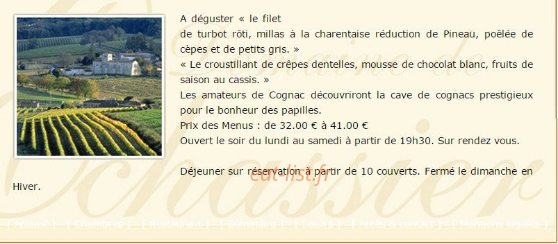 L'Echassier — carte page 1