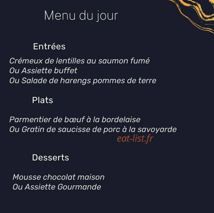 Les Fines Goules — carte page 1