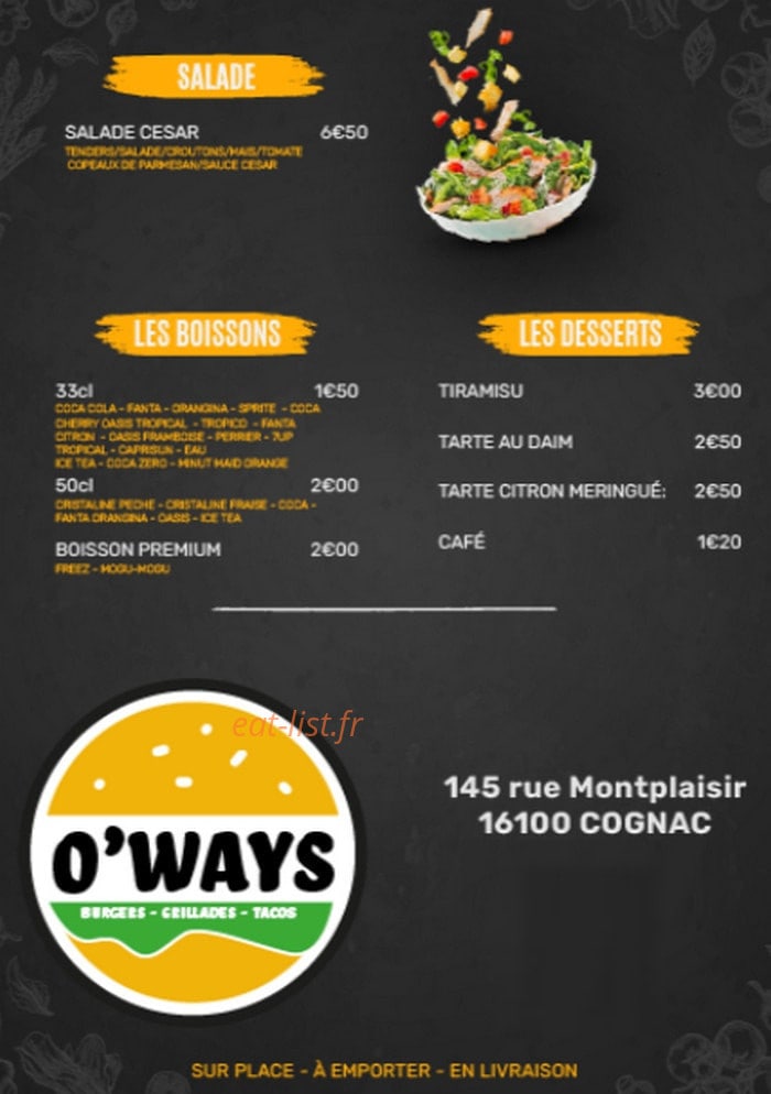 O ways — carte page 4